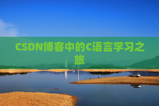 CSDN博客中的C语言学习之旅